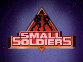 Small Soldiers title screen for Playstation